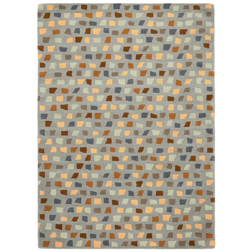 Reef Pixel Rugs RF07 in Grey and Multicolours